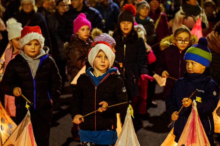 Cardigan lantern parade