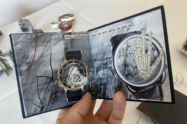 Cathryn Gwynn and Sian Barlow’s show is a marriage of the literary and visual arts.