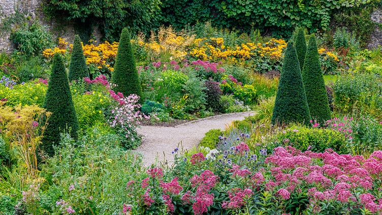 upper walled garden Aberglasney 2199 Nigel McCall