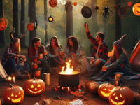 Pembrokeshire Pride at Grassroots Camping & Glamping for Halloween