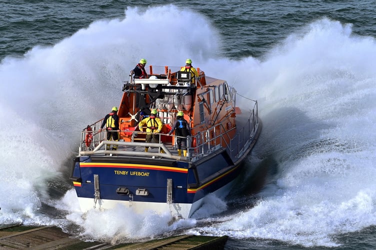 Tenby all-weather lifeboat