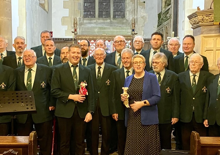 Whitland and District Male Voice Choir at St Andrew’s Church, Narberth