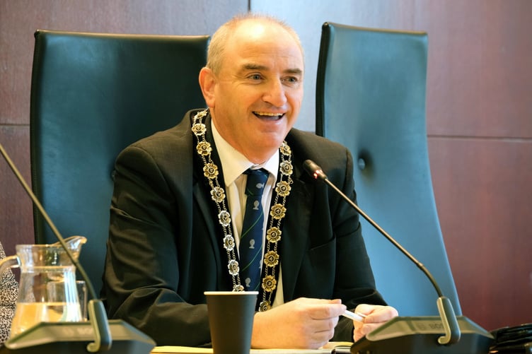 Pembrokeshire County Council Chairman Cllr Thomas Tudor