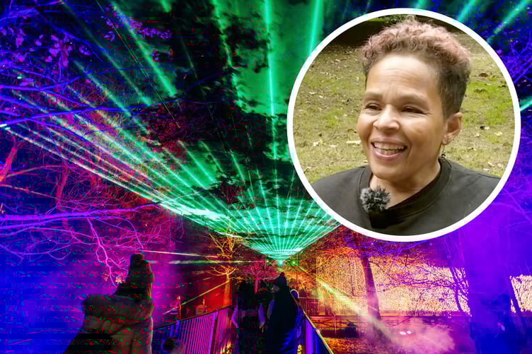 Preseli Hills’ Molara Adesigbin joins forces with Wales’ premier festive lights trail to give those speaking languages from around the world a platform at the 2023 event.