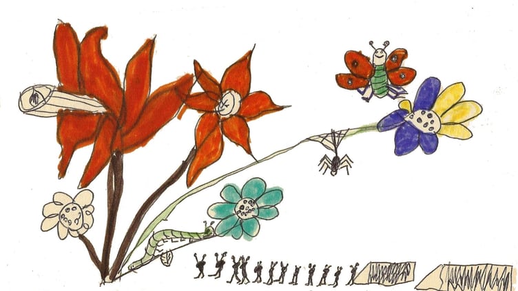 ants marching