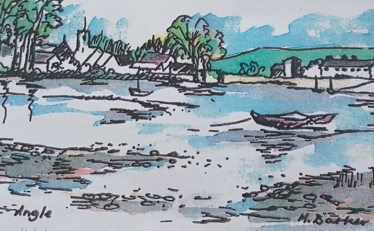 Pembroke Art Group’s Christmas Exhibition is on view throughout November at Pembroke Dock Library