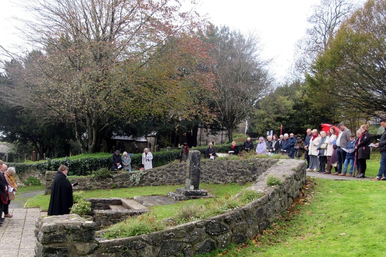 Remembrance Sunday in Penally