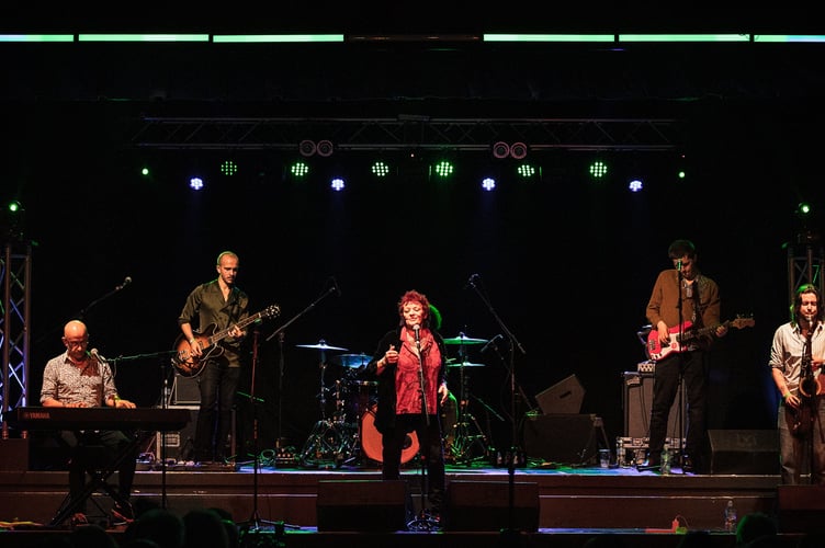 Dana Band at Tenby Blues Festival