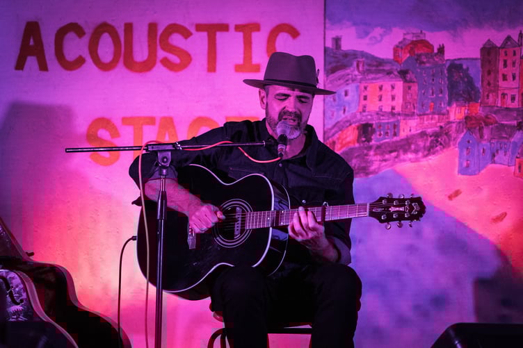 Martin Harley at Tenby Blues Festival
