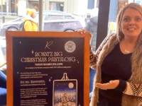 Ronni'z Big Christmas Paintalong with Tenby-born artist Rachel