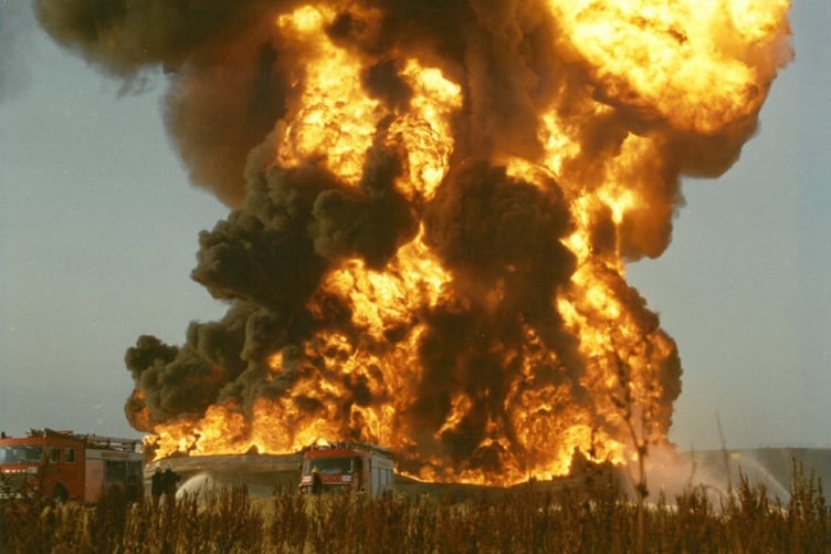 Amoco Refinery fire, Milford Haven