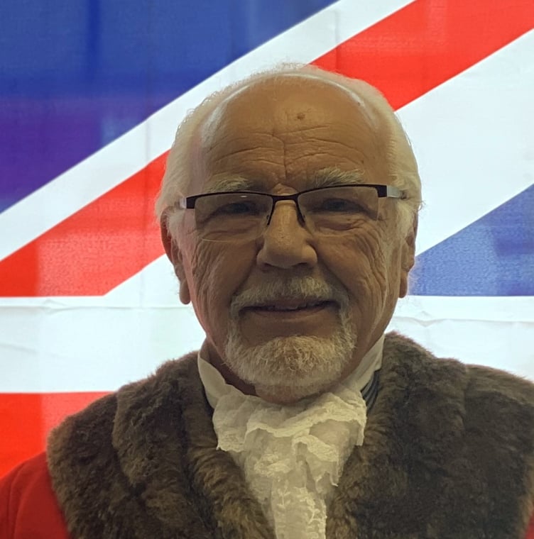 Pembroke Dock Mayor Cllr George Manning