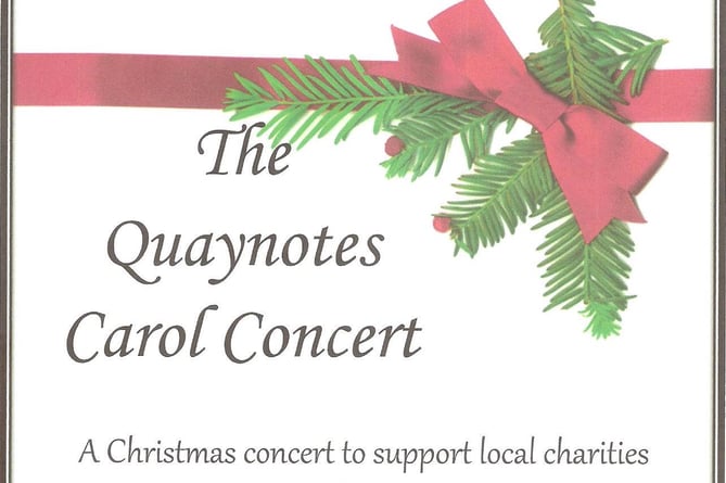 Quaynotes Concert flyer