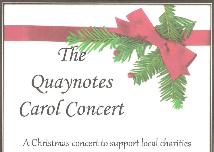 Quaynotes Concert flyer