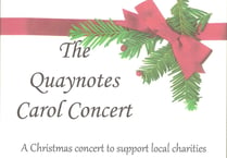 Quaynotes announce grande finale at Carew Cheriton Church