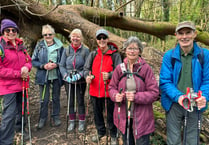 Walking group Steps2Health explore South Pembrokeshire