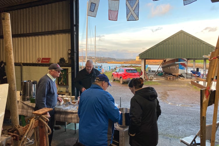 West Wales Maritime Society Christmas gathering