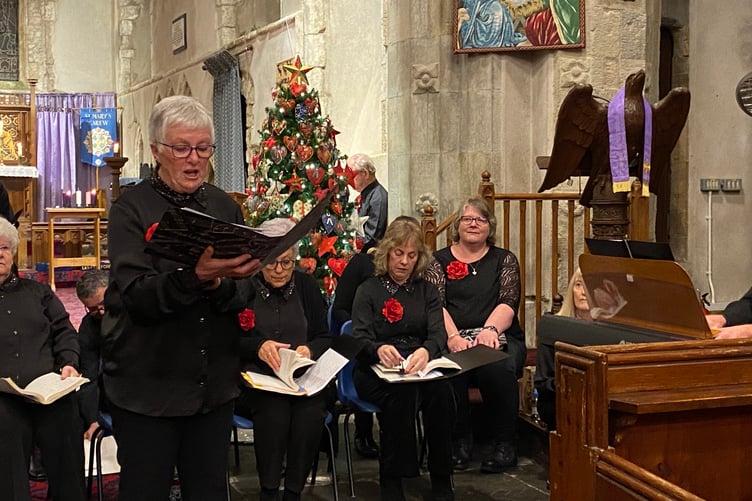 Quaynotes soloist Christine