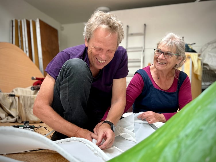 Bill Hamblett and Ann Shrosbree