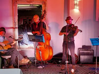 Gypsy Jazz band steps in to give Narberth a great December evening