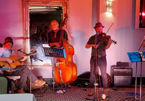 Gypsy Jazz band steps in to give Narberth a great December evening