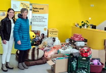 Local donations delivered to Dogs Trust Cardiff Centre