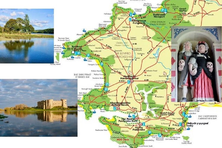 Fifty Shades of Pembrokeshire - a photographic journey around Pembrokeshire, exploring its historic sites and stories.