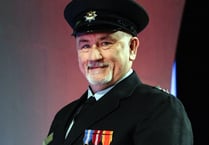 British Empire Medal for Pembrokeshire fire station WM Euros Edwards