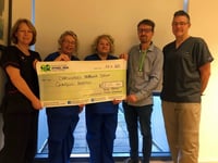 Carmarthen teacher’s 130-mile cycle raises over £2,000 for Glangwili
