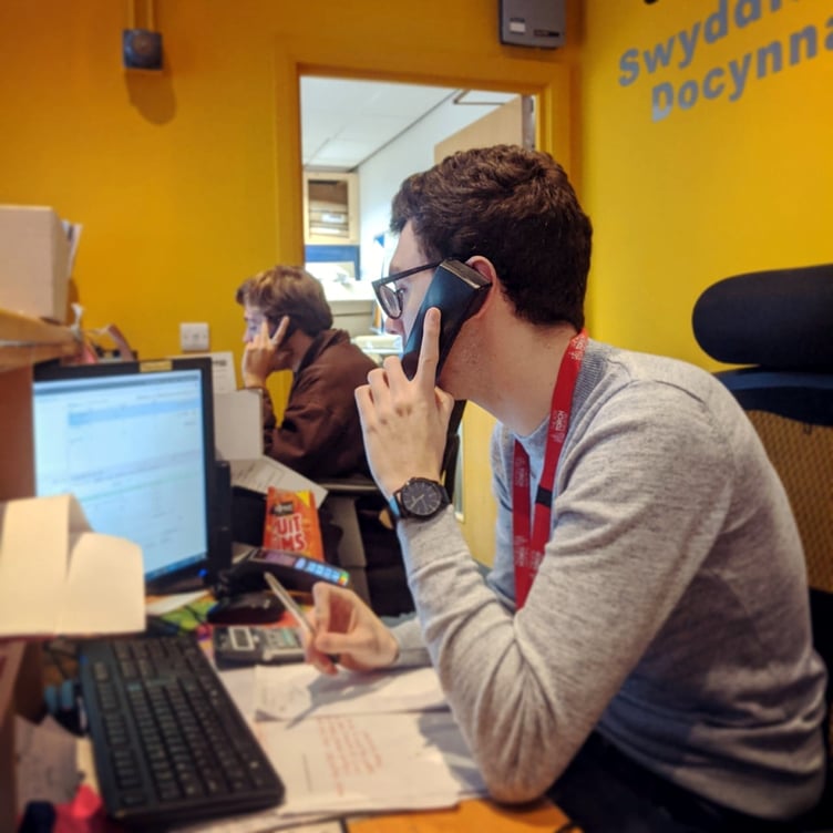 The box office at the Torch Theatre, in Milford Haven.