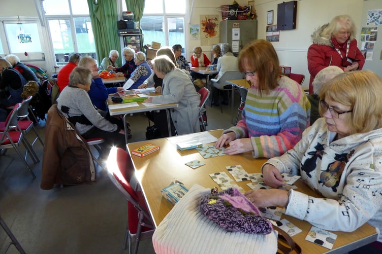 Board games, card games, Welsh cakes and chat was the order of the day for Tenby Friendship Club.