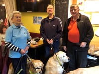 Guide Dogs fundraisers thank Templebar Inn Amroth for support