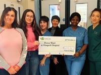 Runners raise over £2,000 for Glangwili Hospital Picton Ward