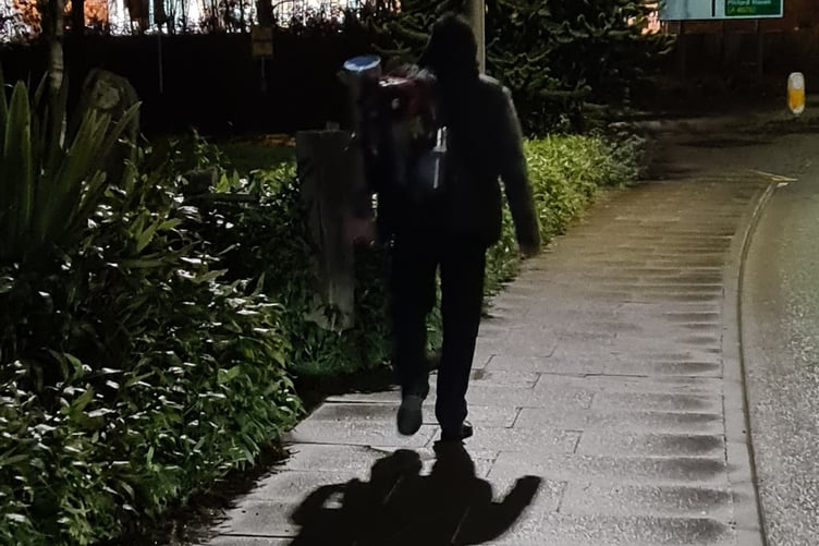 Walking away