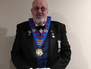 Top honour for long serving Narberth RAOB member