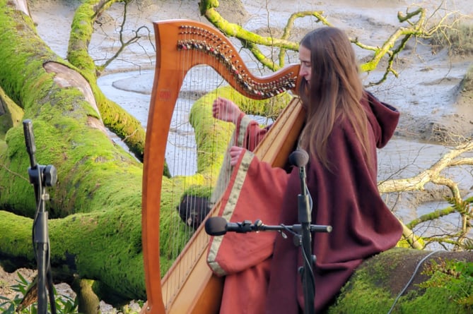 Pembrokeshire harpist and songwriter Jess Ward