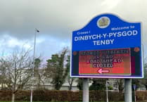 Tenby flood warning set to work properly soon - even when wet!