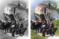 Historic St Davids RNLI photograph brought to life for charity 200th 