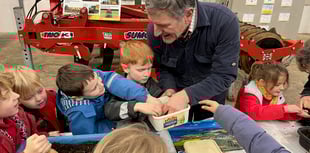 Local children learn at Food Story event