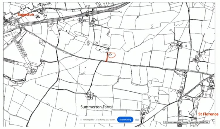 A scheme to replace a wind turbine at Summerton Farm with one nearly 100 foot higher was refused by Pembrokeshire planners.