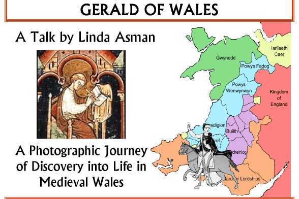 Gerald of Wales talk poster