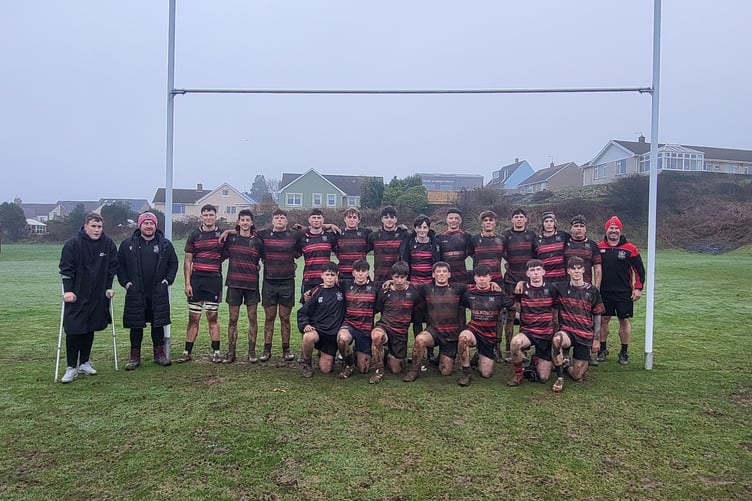 Tenby U16s at Fishguard