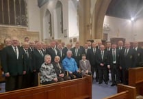 Pembroke Male Choir sing in new outfits