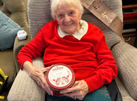 Molly, 100, still raises church funds