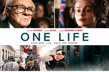 One Life, starring Anthony Hopkins.