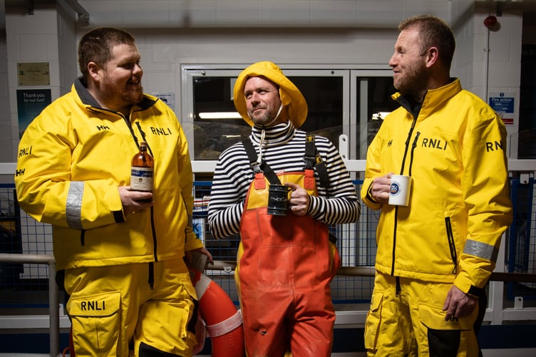 Chris Thomas (Deputy Mechanic), Craig Davis (ALB Crew), and Ben James (ALB Crew)