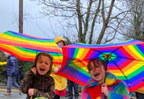 WATCH: Rain-soaked fun at St Davids Dragon Parade!