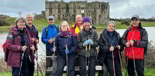 Steps2Health walkers have fun in Pembrokeshire despite rainy February