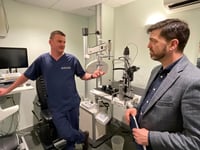 Local MP discusses eye health provision