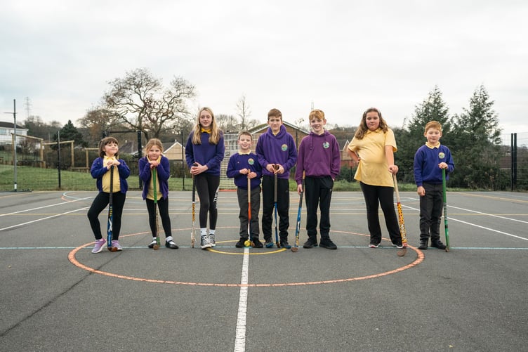 Llanelli School pupils